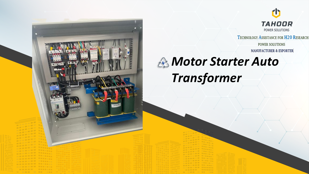 MOTOR STARTER AUTO TRANSFORMER