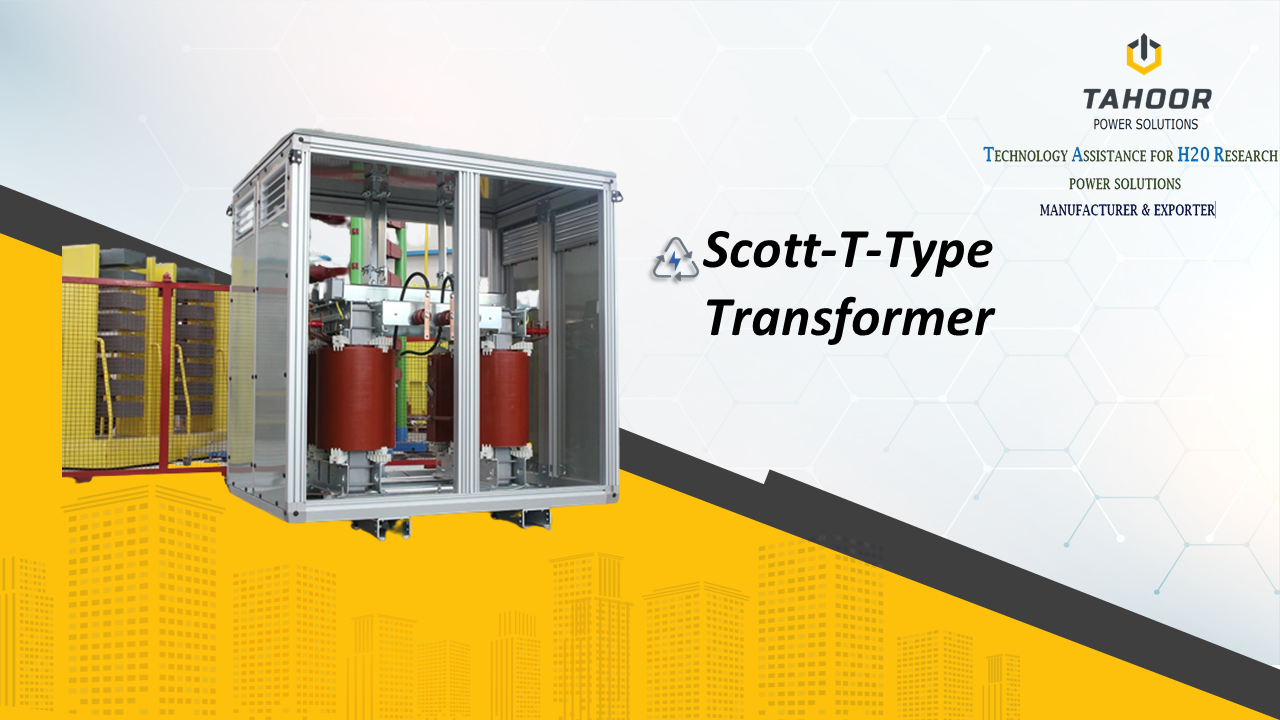 SCOTT-T-TYPE OF TRANSFORMER